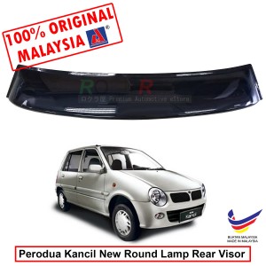 Perodua Kancil New Round Head Lamp (2002-2009) AG Rear Wing Spoiler Visor Windscreen Sun Shade (Big 20cm)